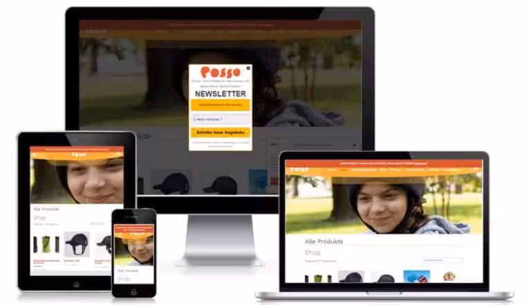 Responsive Webdesign für WordPress Shops im Bergischen Land.