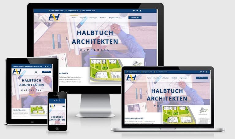 Architektenb&uuml;ro Halbtuch